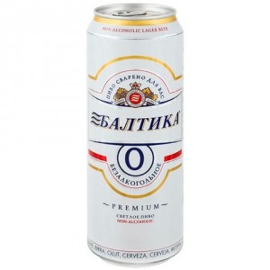 Пиво Балтика 0 ж/б 0,45л