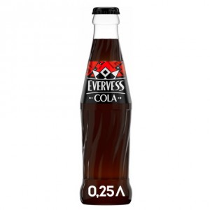 Evervess Cola 0,25л стекло