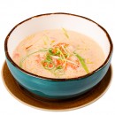 Суп сливочный с тигровыми креветками 300мл