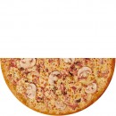 Пицца Ветчина и грибы YES! половинка 485г