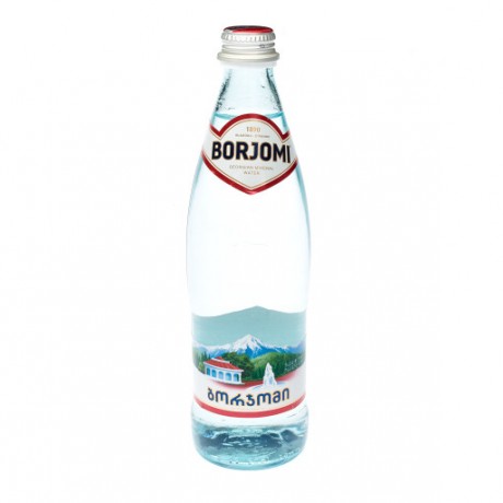 Вода мин Borjomi 0,5л стекло