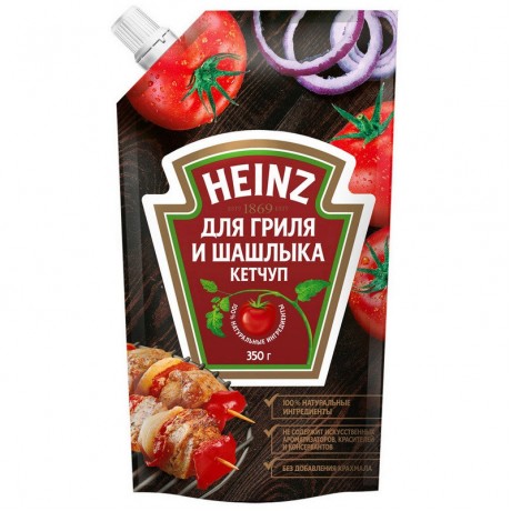 Кетчуп для гриля и шашлыка, Heinz 320г
