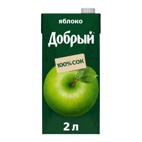 Сок Добрый яблоко 2л