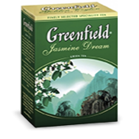 Чай зелёный листовой, Jasmine Dreams, Greenfield 200г