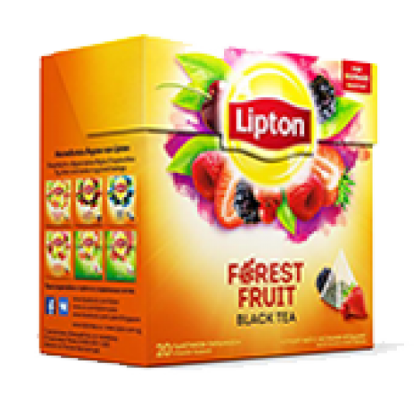 Чай чёрный пирамидки, Forest Fruit, Lipton 34г